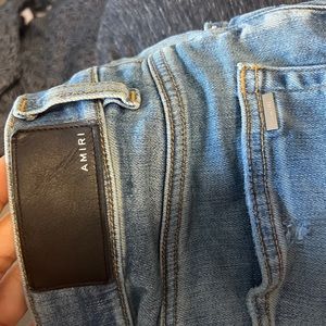 Light Wash Amiri Jeans